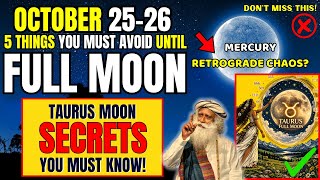 ✅You WILL See This BEFORE Taurus FULL MOON(Oct 26)... But There's a WARNING!