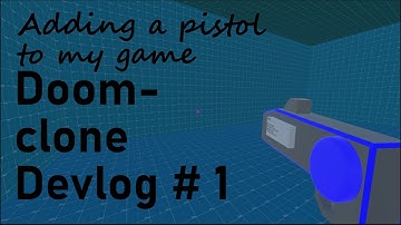 Adding a Pistol to my Doom clone | Doom Clone Devlog #1