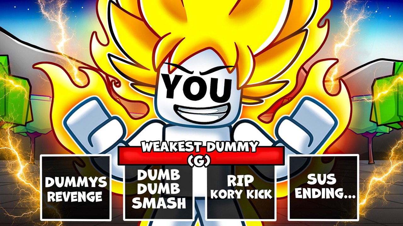 YOU Troll Us with WEAKEST DUMMY MOVESET in Strongest Battlegrounds!