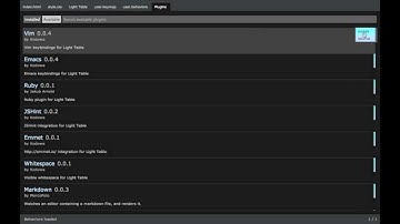 See Light Table In Action