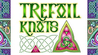 AON -  CELTIC TREFOIL KNOT: Learn 2 Easy ways to Draw a Celtic Trinity or Trefoil Knot