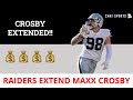 Raiders News Alert 🚨 - Maxx Crosby Signs 4-Year Contract Extension, Becomes Top 5 Paid NFL Edge