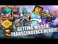 Idle heroes | Getting my 5th transcendence hero!!