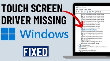 [1 Minute FIX] HID Compliant Touch Screen Driver Missing on Windows 10 or 11