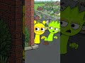 Sprunki shared the snack! #sprunki #animation #memes #cartoon #usashorts #roblox #unexpected  #funny