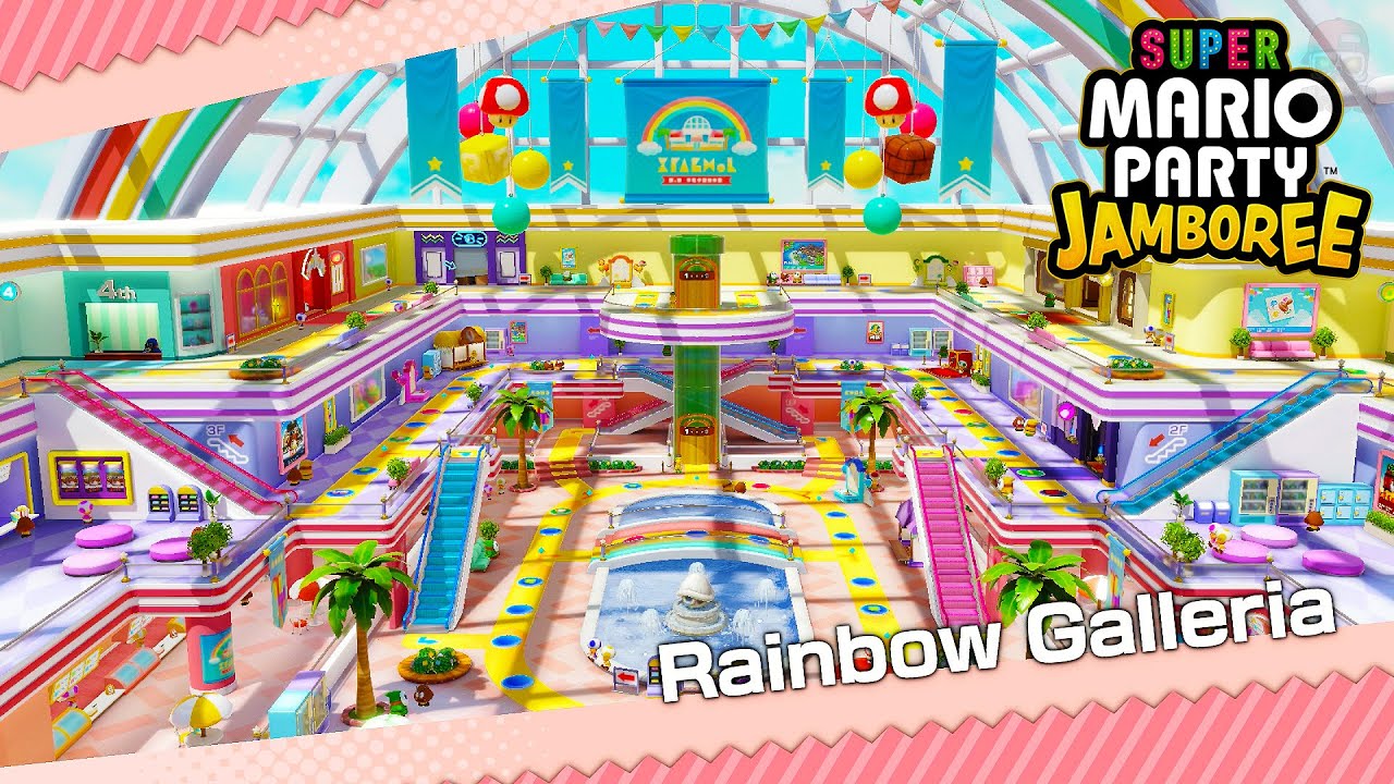 Super Mario Party Jamboree - Rainbow Galleria (Mario Party Mode