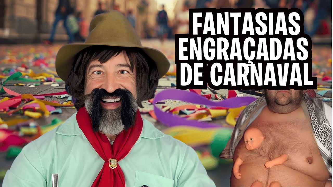 FANTASIAS ENGRAÇADAS DE CARNAVAL - PROGRAMA BAGUAL DO GAUDÊNCIO