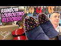 Expensive £4000 Louboutin Collection Restored - Rare Rainbow Louboutin’s Shoe Repair!