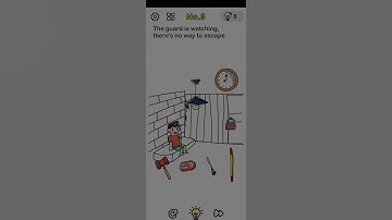 The guard is watching, there