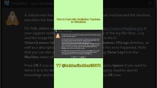 How to Deal with Meditation TeachersIn VirtualBox #virtualbox #microsoftwindows English version