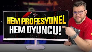 Oyun da oynatan ofis monitörü! MSI Pro MP341CQW inceleme!