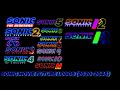 Sonic Movie Future Logos 3rd 13th Are Just Fanmade 2023 Or 2024 To 2045