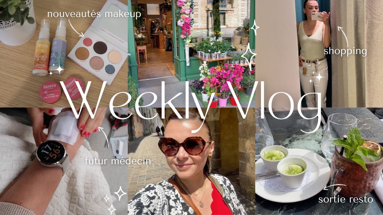 WEEKLY VLOG⎟Shopping, resto et nouveautés!