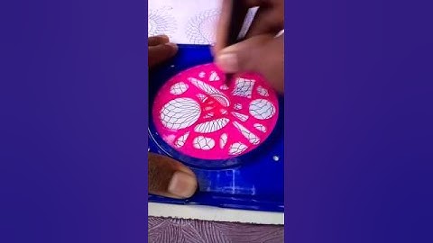 How #many #rotation #did #the #pen #total 🤔 #asmr #video #spirograph #shorts #2024🙏