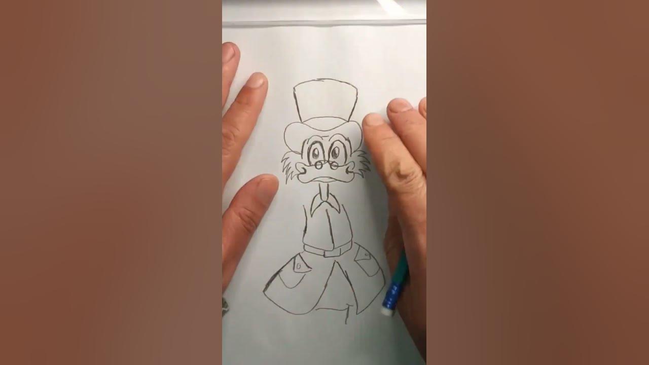 Como Desenhar o Tio Patinhas [Uncle Scrooge] - (How to Draw Scrooge) - SLAY  DESENHOS #232 