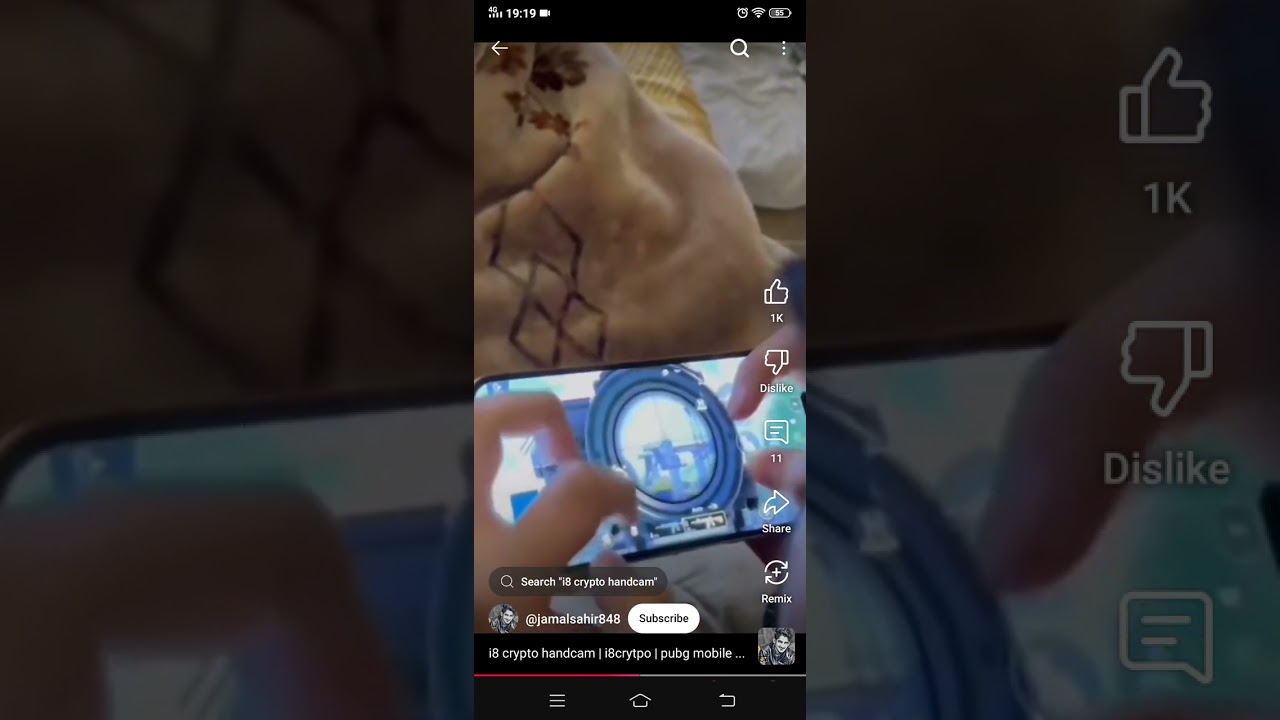 i8 crypto national player five finger handcam