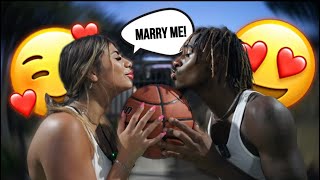 Me and my ex GIRLFRIEND hoop together