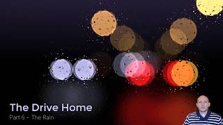ShaderToy LiveCoding - The Drive Home -  6. Rain on a Windshield