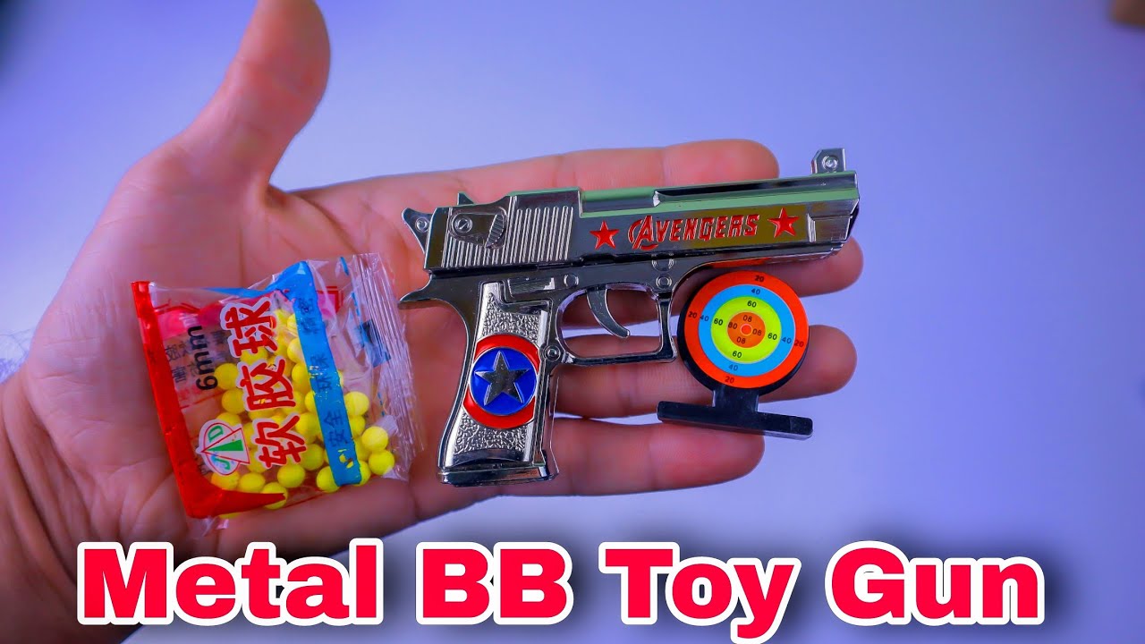 Mini Real Metal Toy Gun With BB Bullet YouTube