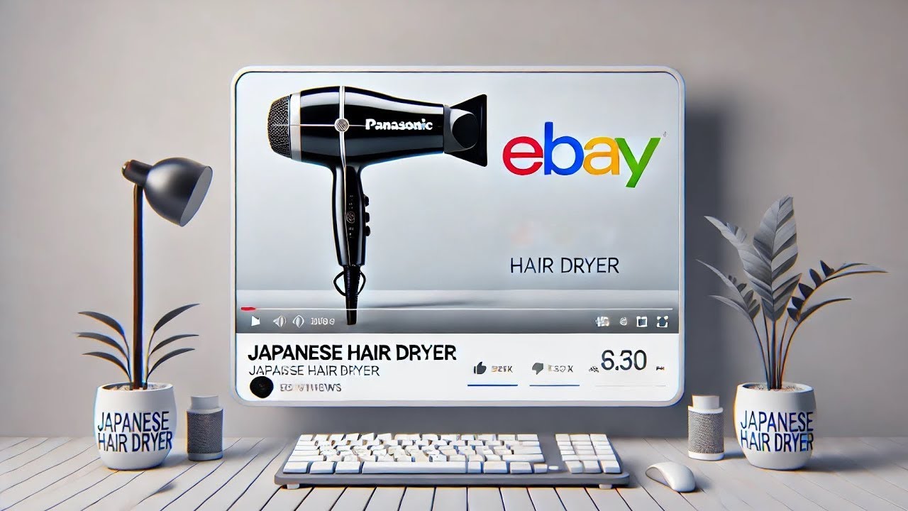 Why You Should buy a Japanese Hair Dryer on eBay？！