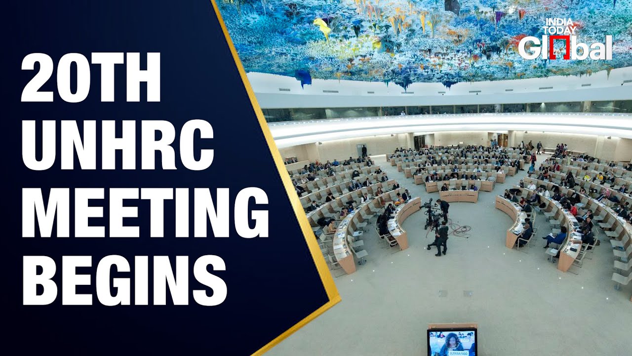LIVE: 20th Meeting – 59th Session of UN Human Rights Council | Geneva ...