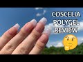 Coscelia Polygel Review // How to Clear Encapsulate Your Nails | Elizabeth Anne