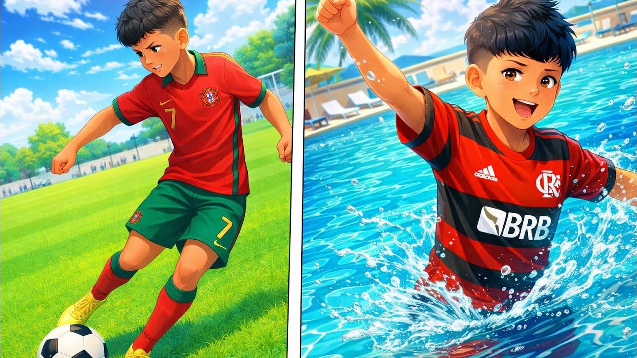 Indo pro campo e piscina 😁