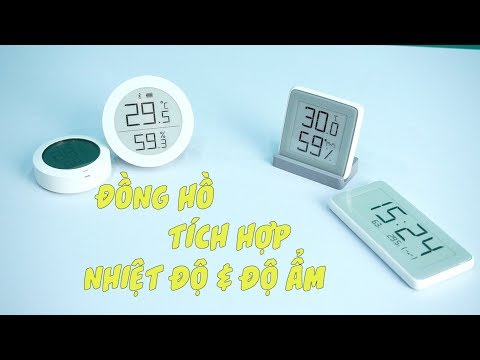 So Sánh 4 Loại Đồng Hồ Đo Nhiệt Độ, Độ Ẩm Thông Minh của Xiaomi