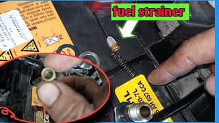 Low power  Mitsubishi adventure 4d56 engine | cleaning strainer in  injection pump l JAPCHANNEL