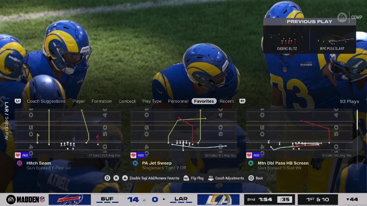 BUM Madden NFL 26 player