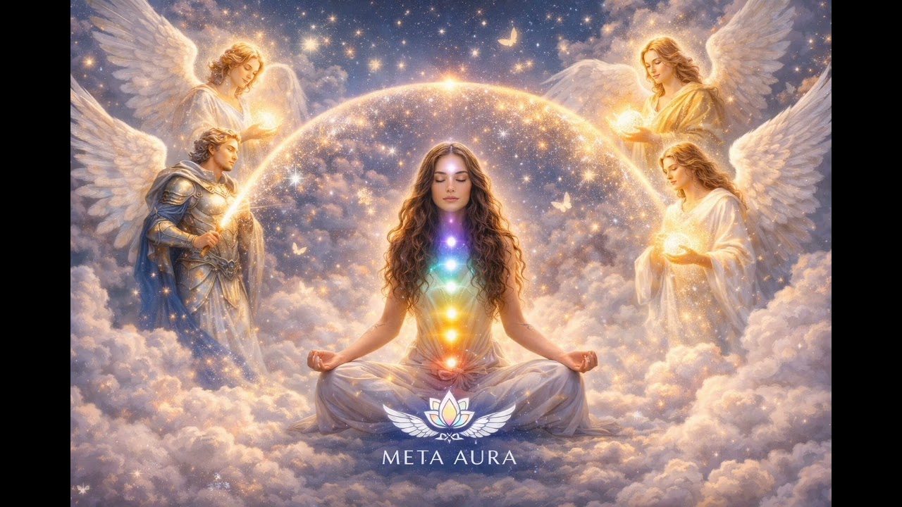 Angel protection 777 music 432hznMetaAura meditation 