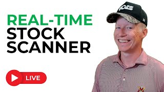 Real-Time Stock Scanner LIVE (Perfect for Day Trading) [Voice and Camera]