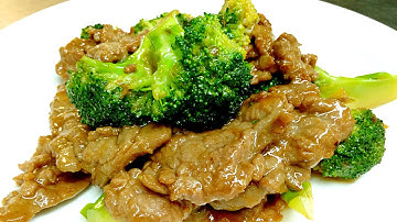 Chinese Beef and Broccoli Stir Fry Recipe 芥蘭牛 by CiCi Li