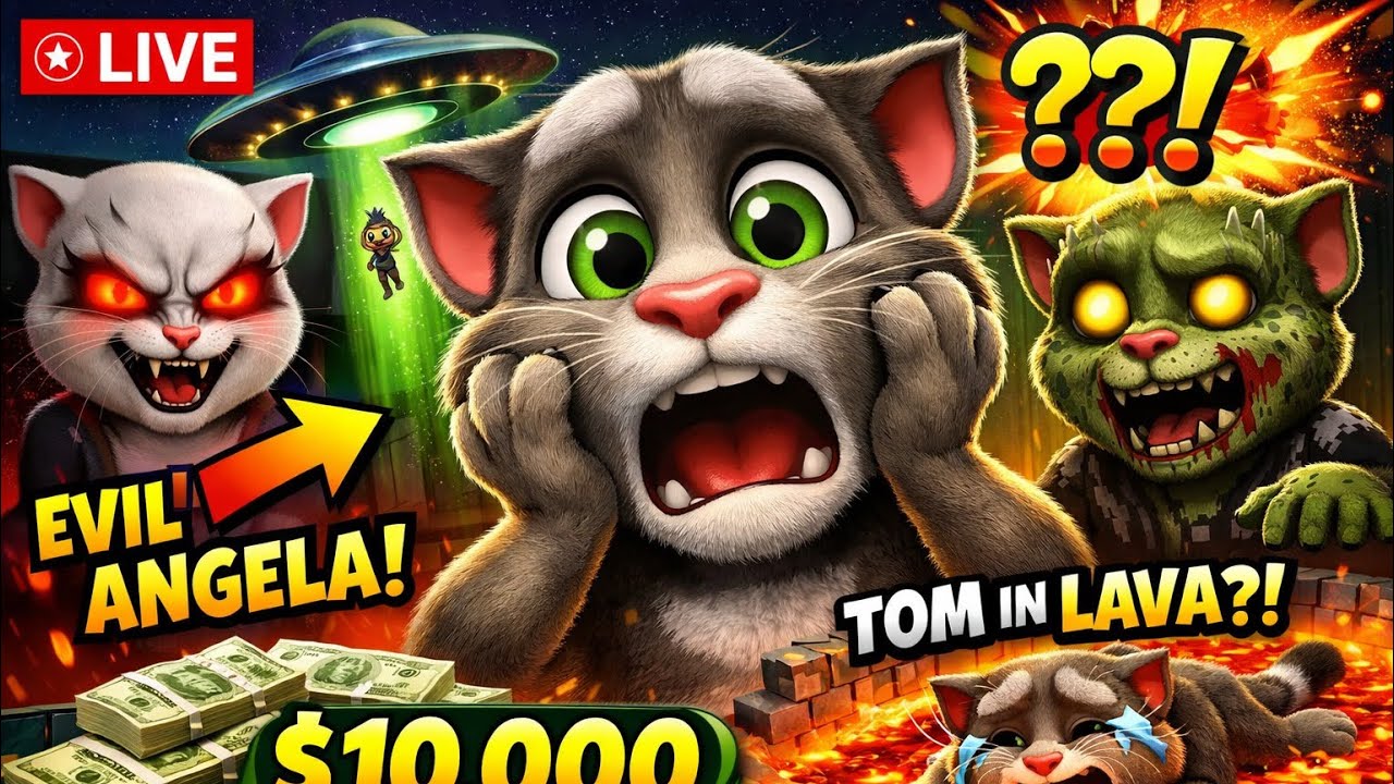 Talking Tom Live Gameplay | My Own Hindi Commentary | Fun Stream