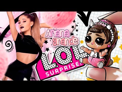 ARIANA GRANDE BABY 🎤 LOL Surprise Custom Doll DIY 💕 LOL Dolls Videos | LOL Unboxing