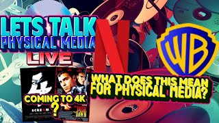 How will the Netflix buying Warner Brothers and HBO effect physical media - Lets talk physical media