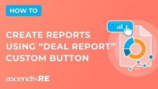 How to Create Reports Using Deal Report Salesforce Custom Button