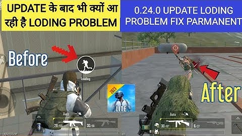 Pubg Lite New update Loding Problem Fix| How To Solve 0.24.0 Update Loading Problem Pubg Mobile Lite