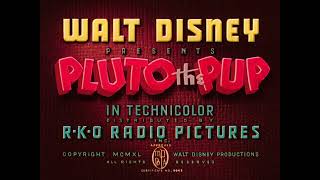 Pluto The Pup - Bone Trouble  1940, Rko Les