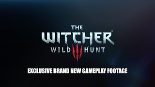 The Witcher 3 Wild Hunt Exclusive New Gameplay in 1080p