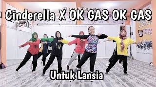 SENAM AEROBIK LANSIA OK GAS PRABOWO GIBRAN VS CINDERELLA