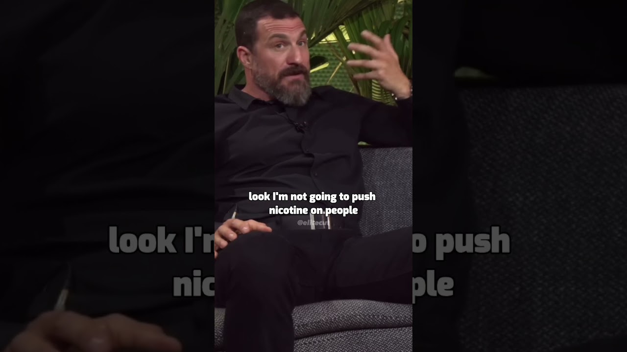 Andrew Huberman on nicotine💨