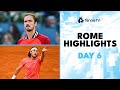 Tsitsipas vs norrie medvedev faces medjedovic rune  rublev in action  rome 2024 highlights day 6