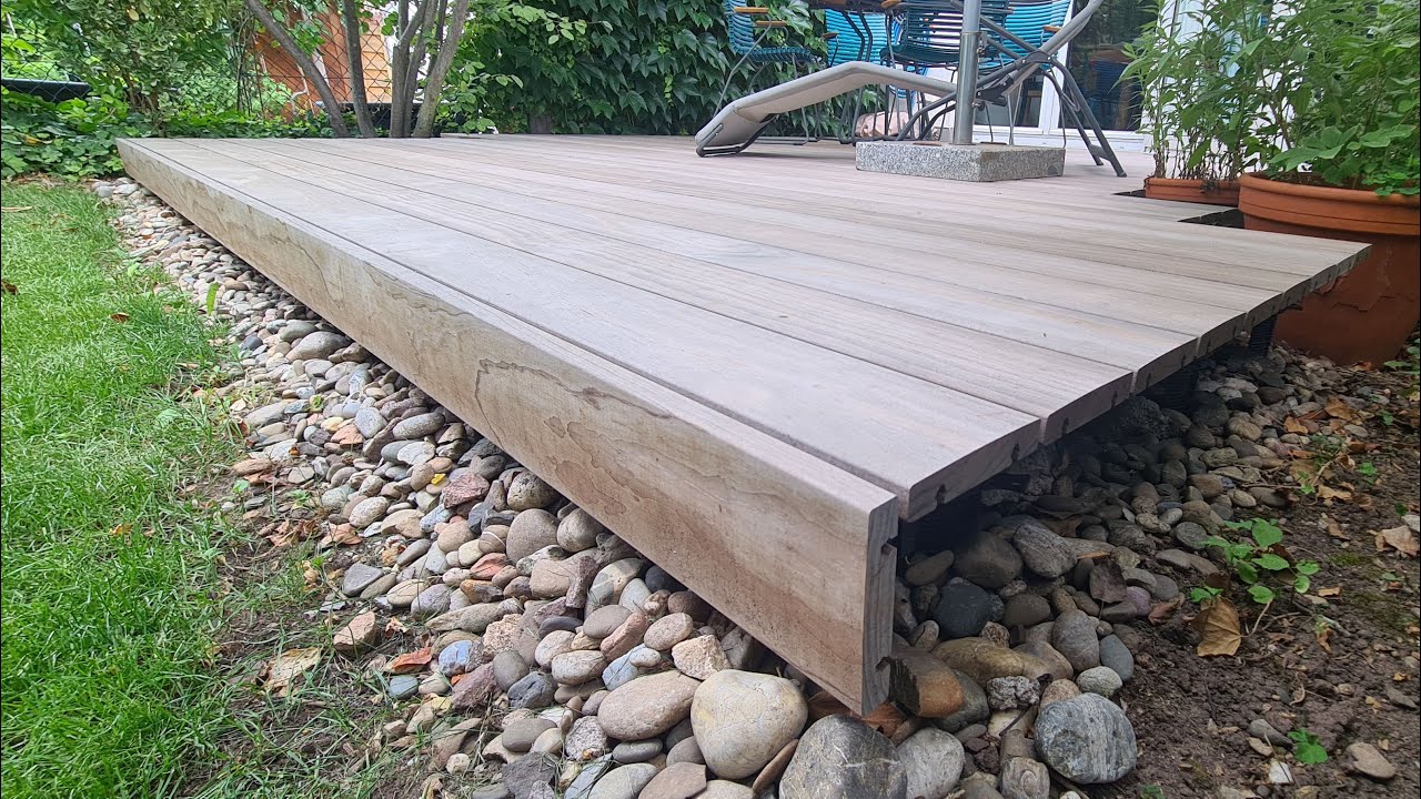 Holzterrasse aus Kebony