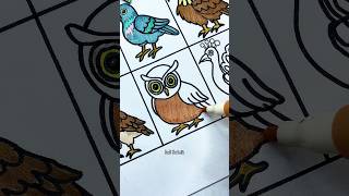 Mewarnai burung hantu #shorts #shortvideo #belajar #mewarnai #gambar Mewarnai burung hantu #shorts #shortvideo #belajar #mewarnai #gambar