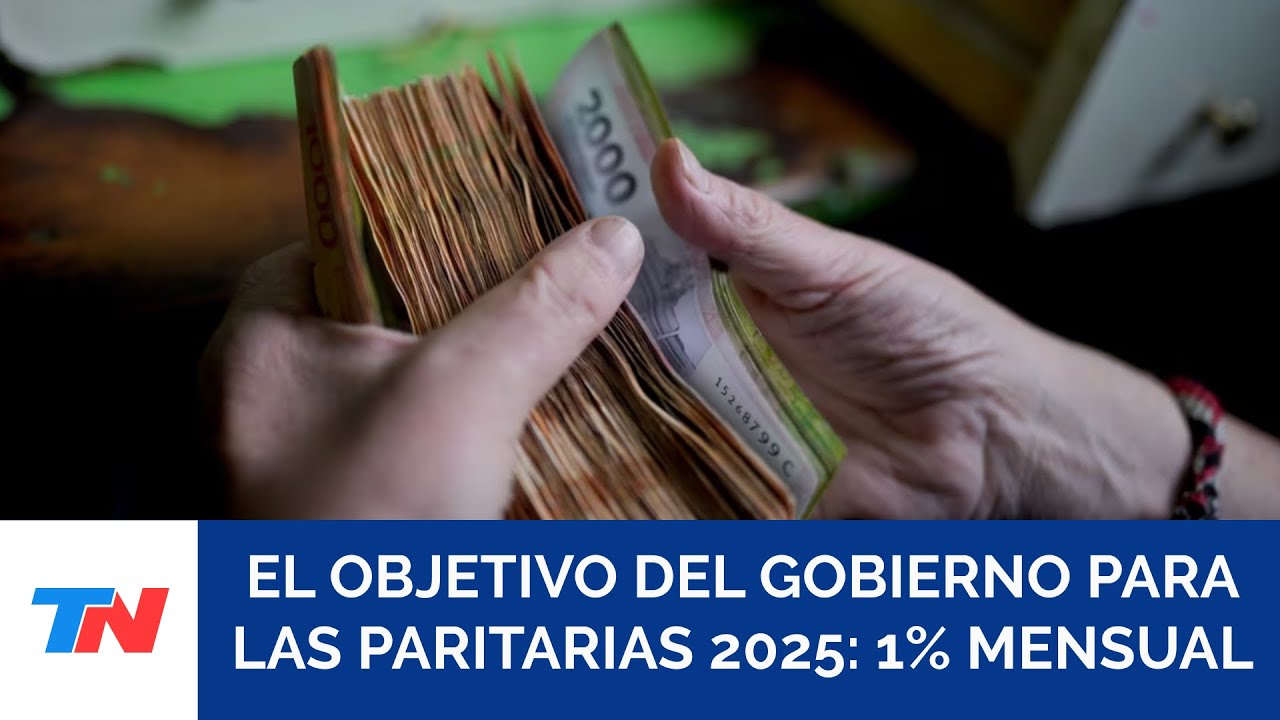 El Gobierno avanzará con un nuevo modelo de paritarias en 2025: 1% como ...