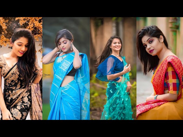 Saree Photography Poses Ideas For Girls 2023 || New Simple Saree  Photography Poses Ideas For Girls - YouTube
