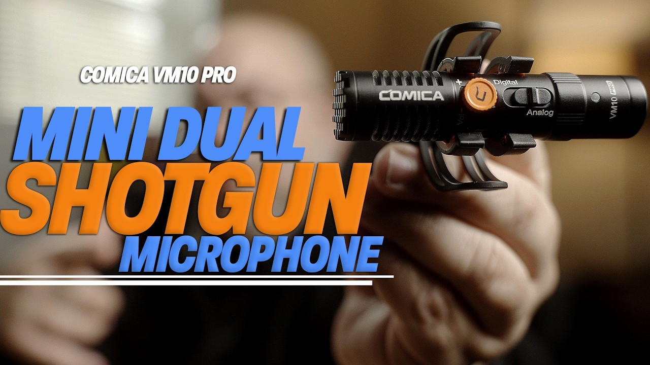 Comica VM10 Pro Mini Budget Shotgun Microphone - YouTube