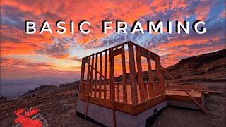 Going UP! Basic Wall Framing. Building Our Mountain Modern Home #30
