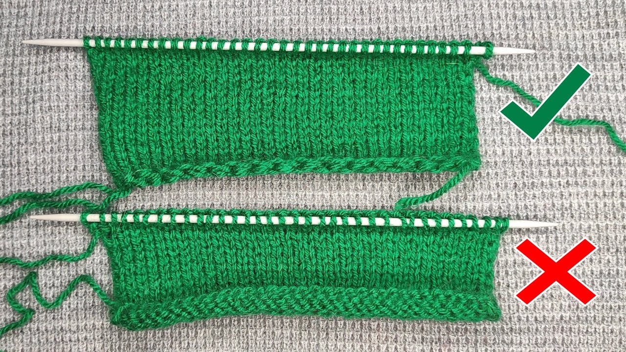 Варьируйте направление вязания